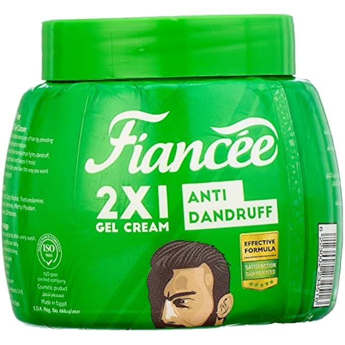 Fiancee gel cream anti dandruff 125ml jar - Image 2
